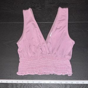 Urban Outfitters Textured Surplice Top